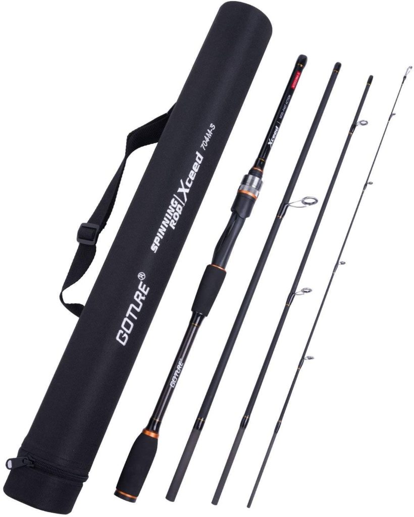 best travel fishing rods with case